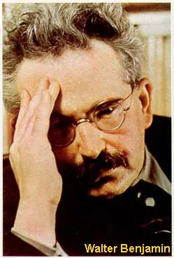 Портрет Вальтер Беньямин