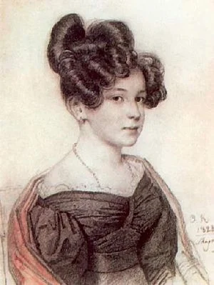 Портрет Анна Алексеевна Оленина