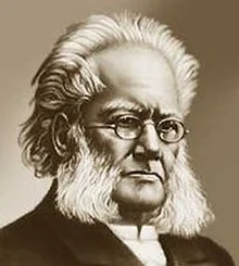 Портрет Генрик Ибсен