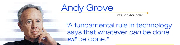 Портрет Эндрю Гроув