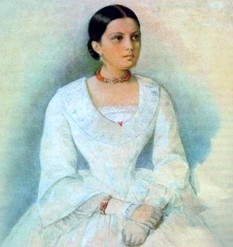 Портрет Авдотья Яковлевна Панаева