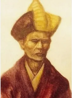 Портрет Эрдэни-Хайбзун Галшиев