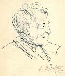 Портрет Амшей Маркович Нюренберг