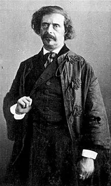 Портрет Жюль-Амеде Барбе д'Оревильи