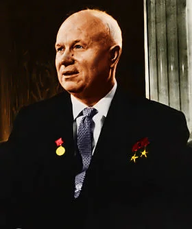 Портрет Никита Сергеевич Хрущев