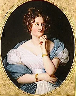 Портрет Дельфина де Жирарден