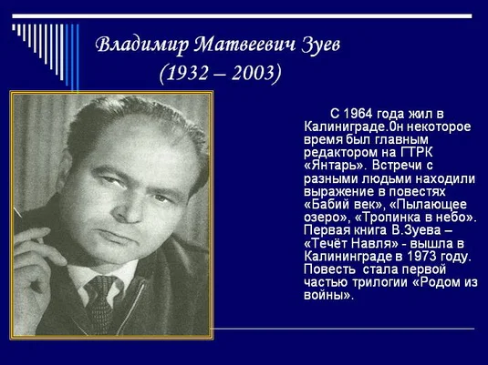 Портрет Владимир Матвеевич Зуев