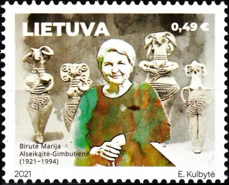 Портрет Мария Гимбутас