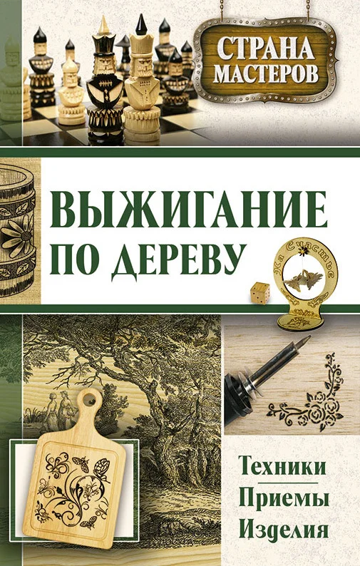 Обложка Выжигание по дереву. Техники, приемы, изделия
