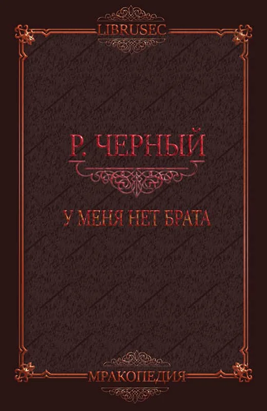 Обложка У меня нет брата