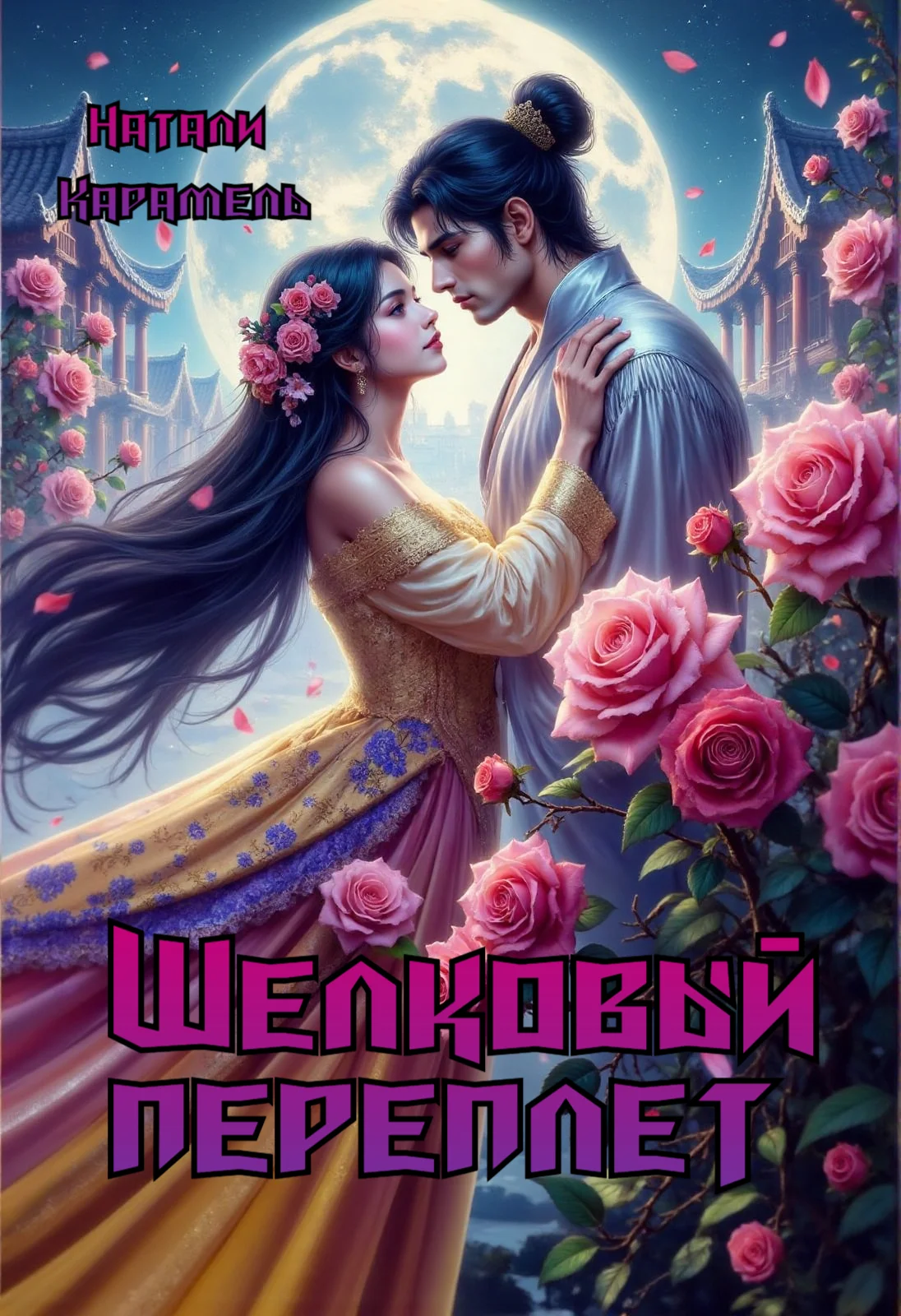 Обложка Шёлковый переплёт