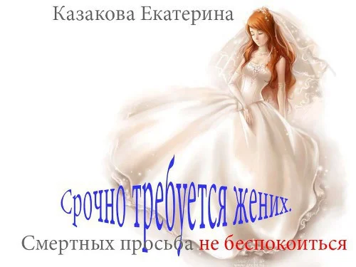 Обложка Срочно требуется жених. Смертных просьба не беспокоиться (СИ)