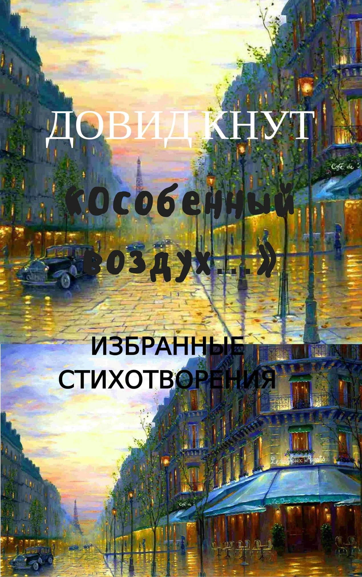 Обложка «Особенный воздух…»: Избранные стихотворения