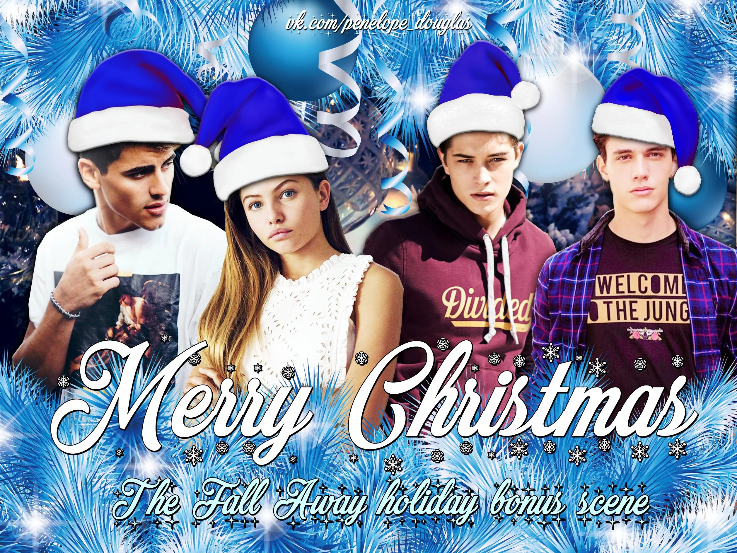 Обложка Рождество с новым поколением Потерянной дружбы