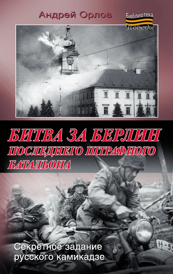 Обложка Битва за Берлин последнего штрафного батальона