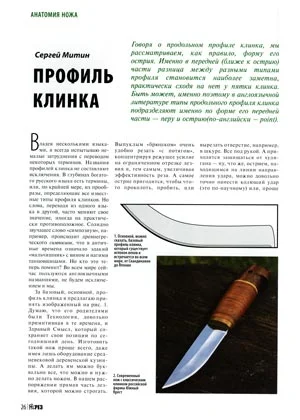 Обложка Профиль клинка