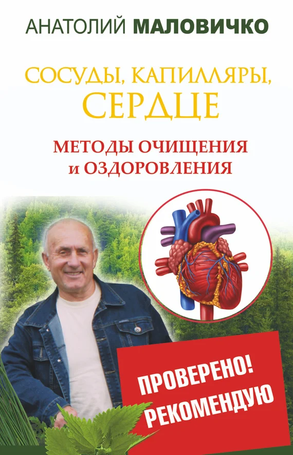 Обложка Сосуды, капилляры, сердце. Методы очищения и оздоровления