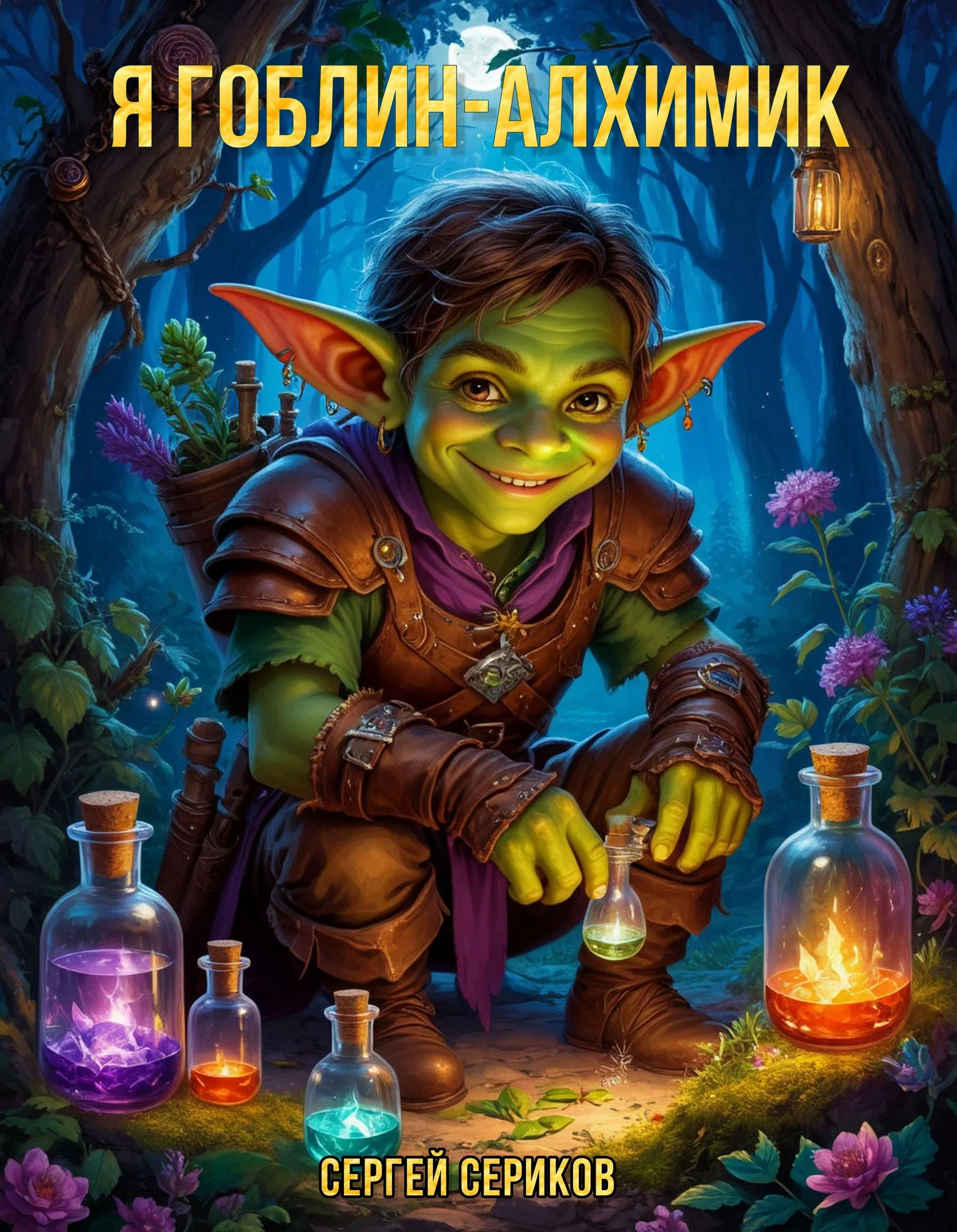 Обложка Я гоблин-алхимик