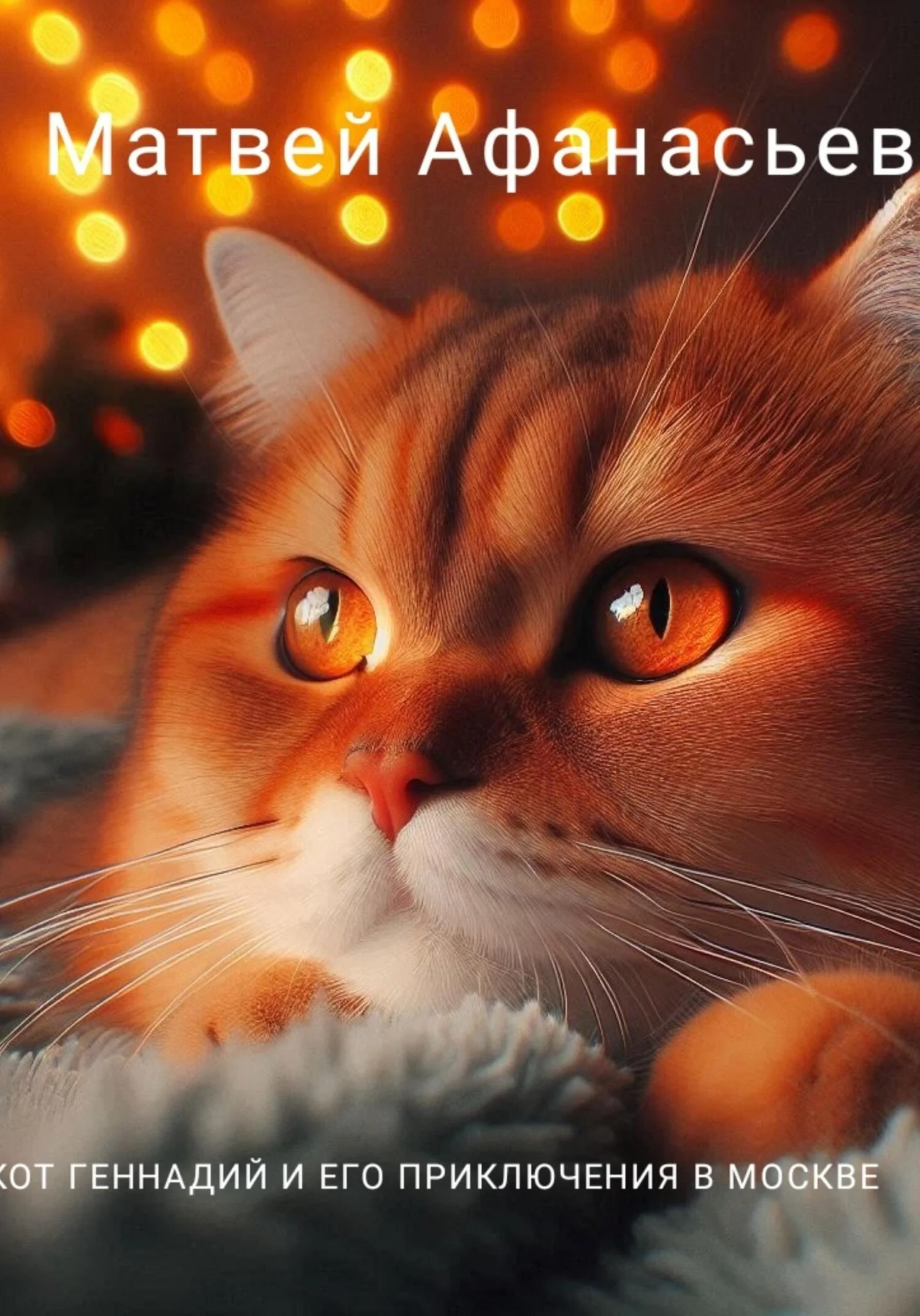 Обложка Кот Геннадий и его приключения в Москве