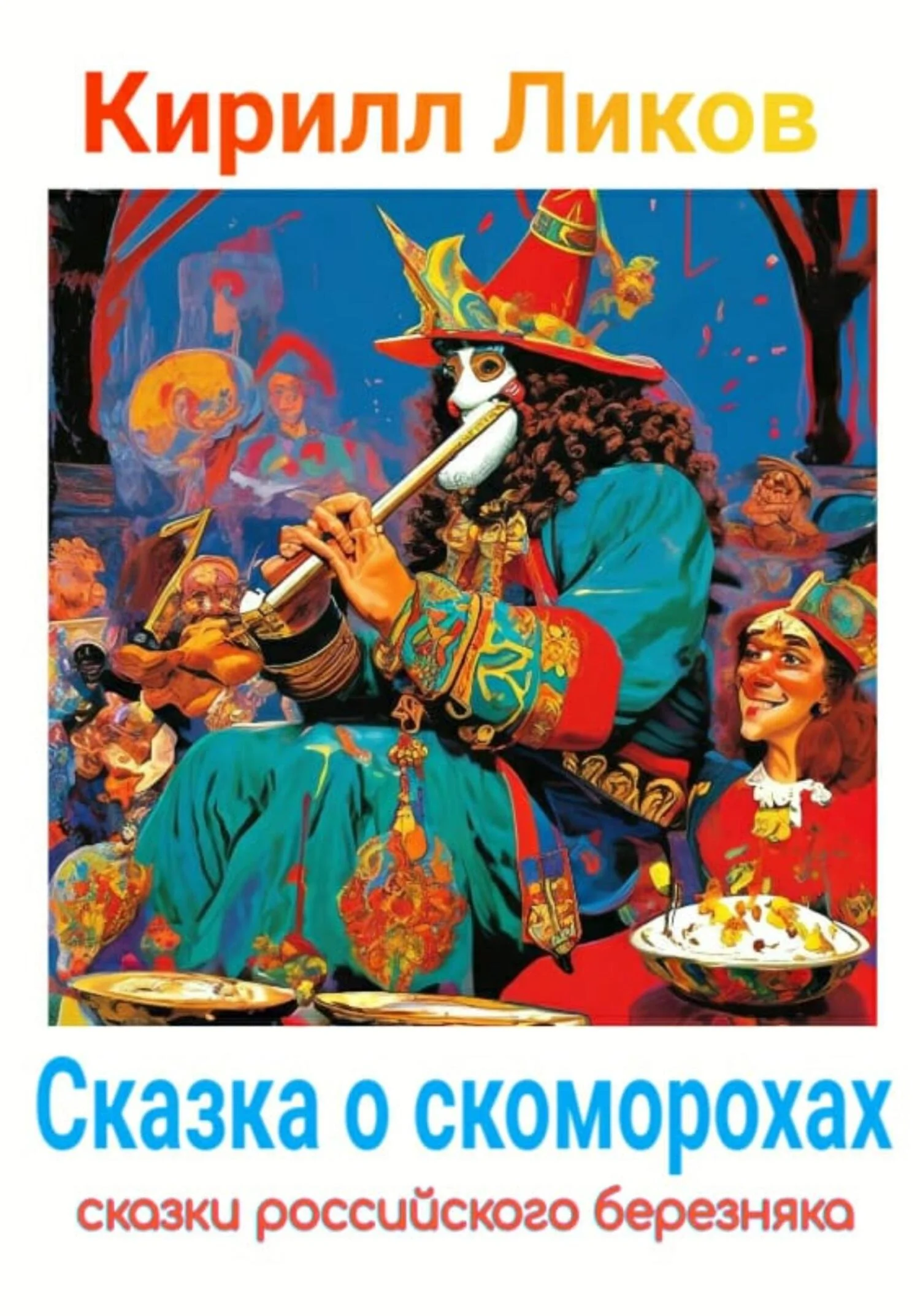 Обложка Сказка о скоморохах