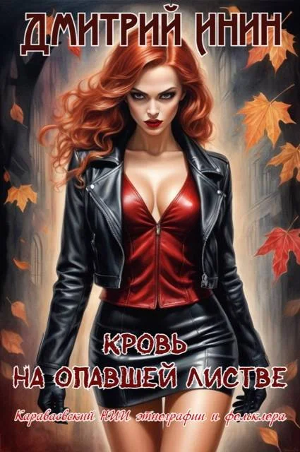 Обложка Кровь на опавшей листве