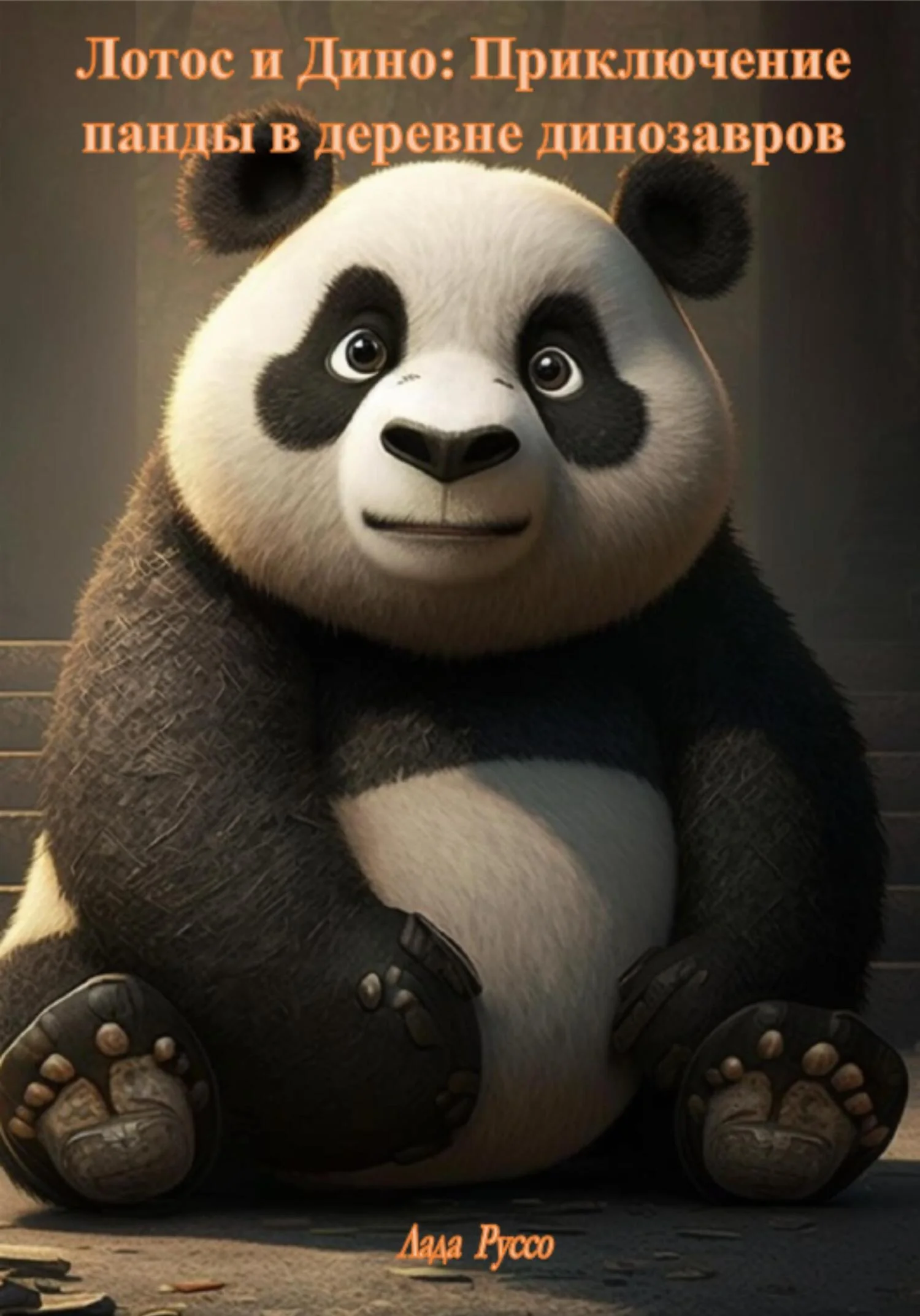 Обложка Лотос и Дино: Приключение панды в деревне динозавров