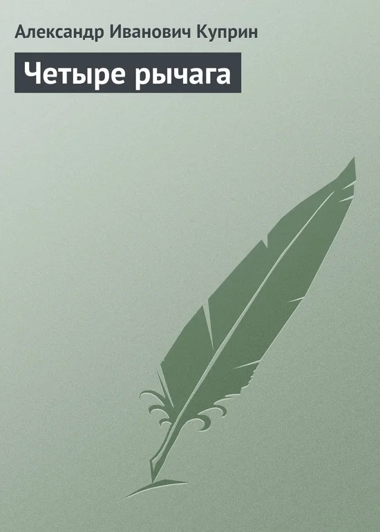 Обложка Четыре рычага