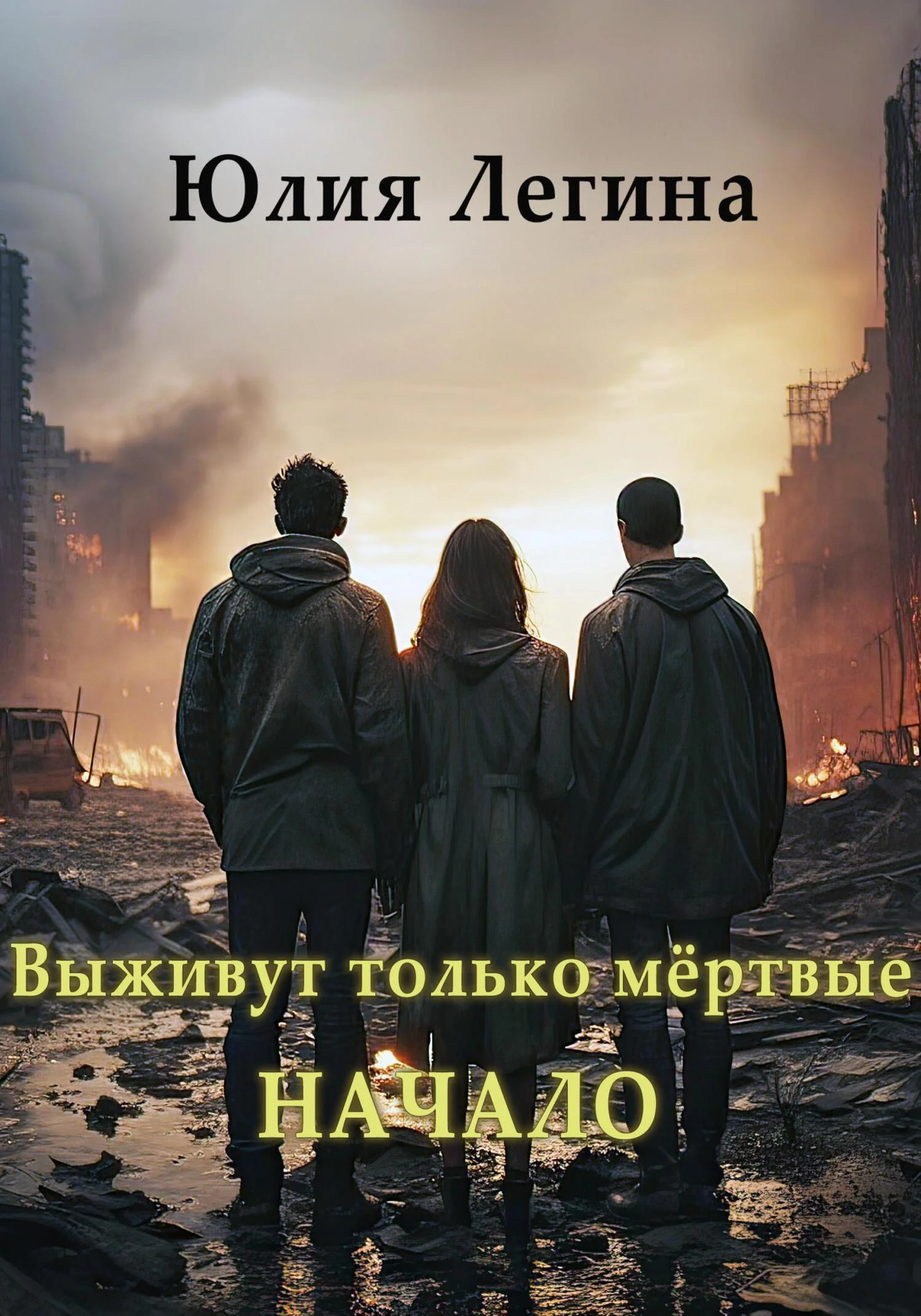 Обложка Выживут только мёртвые. Начало