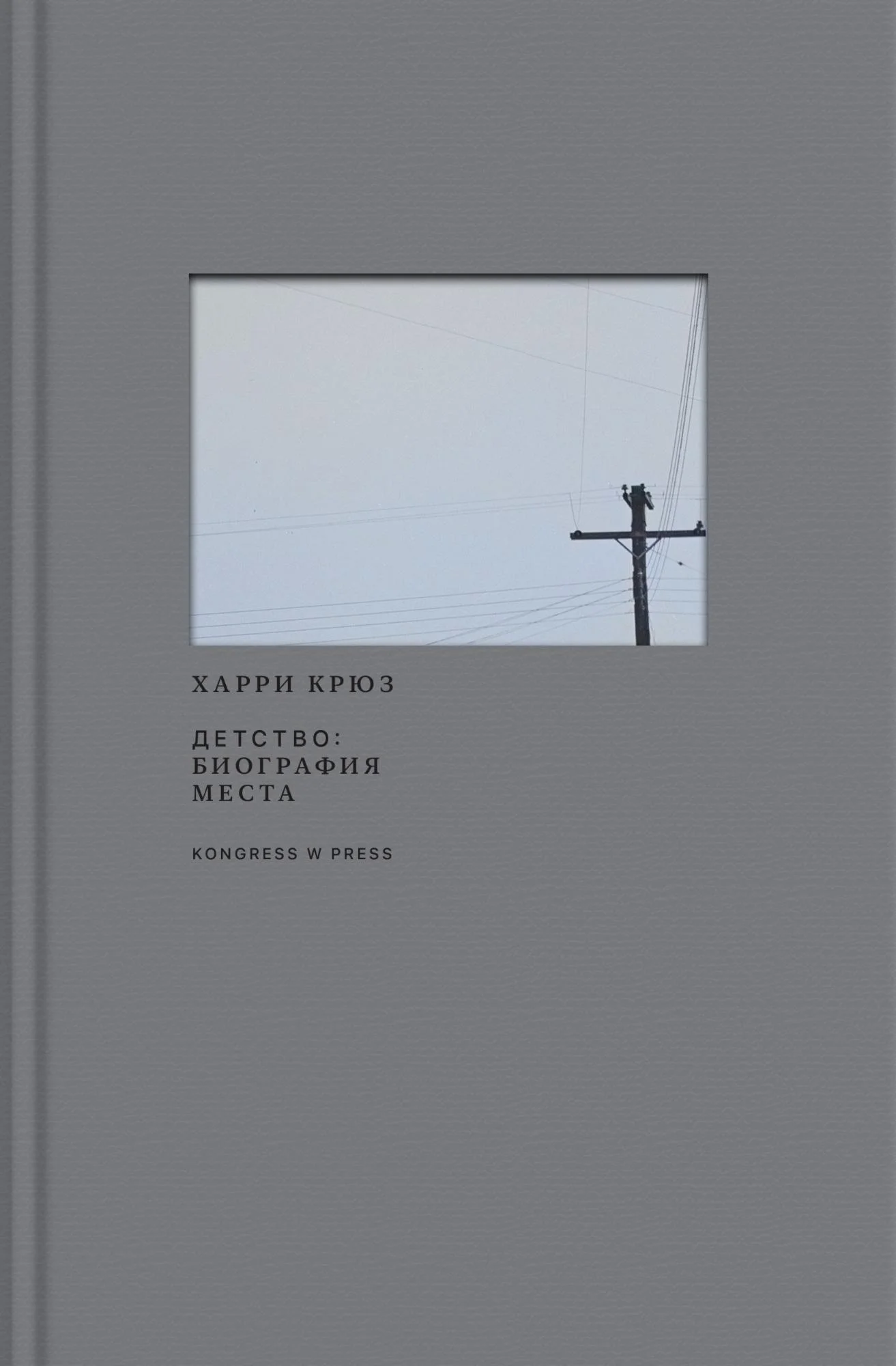 Обложка Детство: биография места