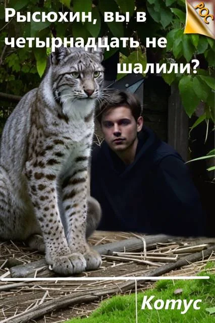 Обложка Рысюхин, вы в четырнадцать не шалили?