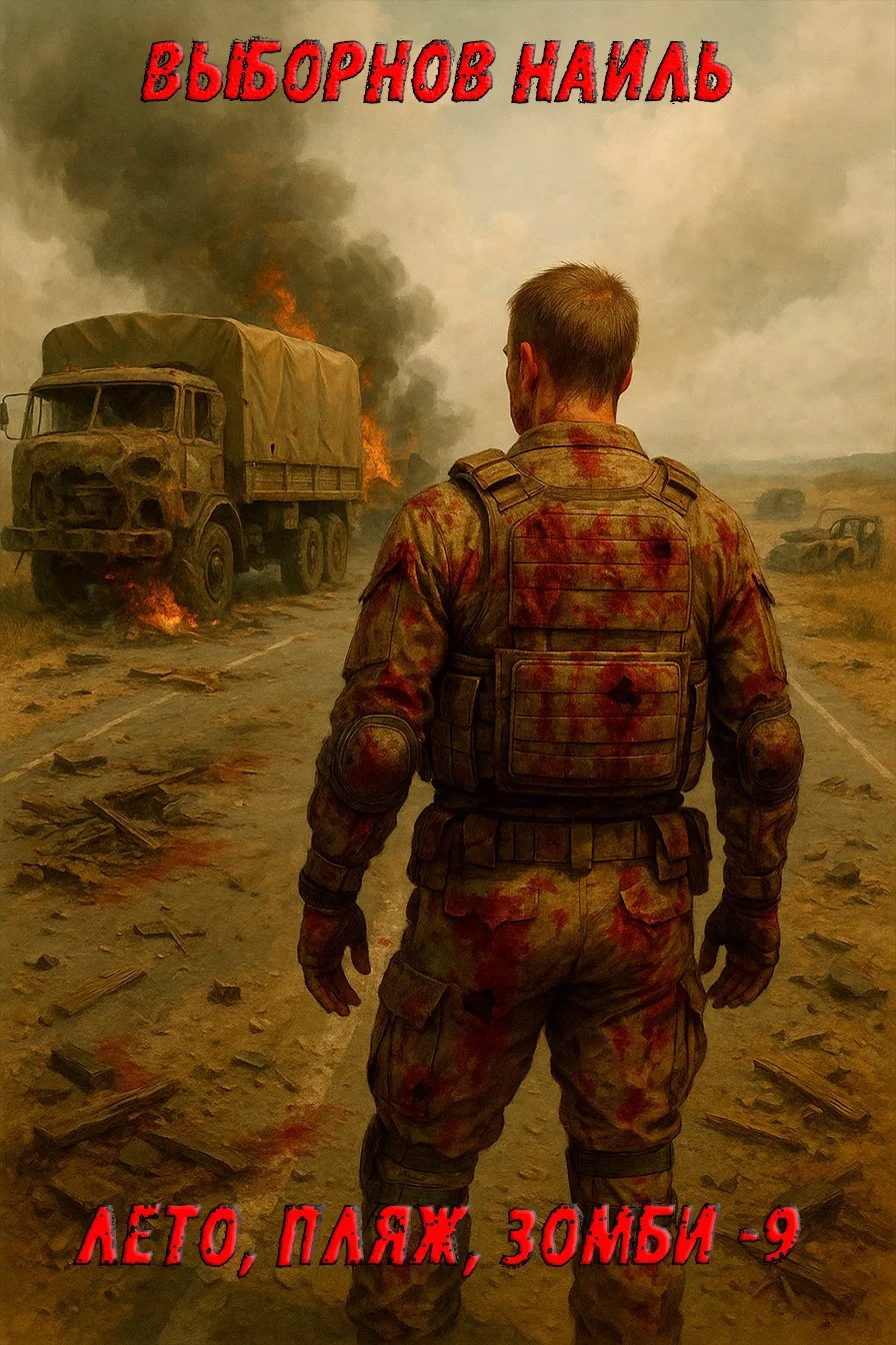 Обложка Лето, пляж, зомби 9