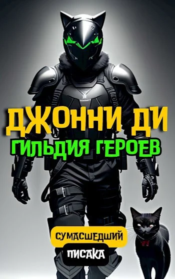 Обложка Джонни Ди. Гильдия Героев