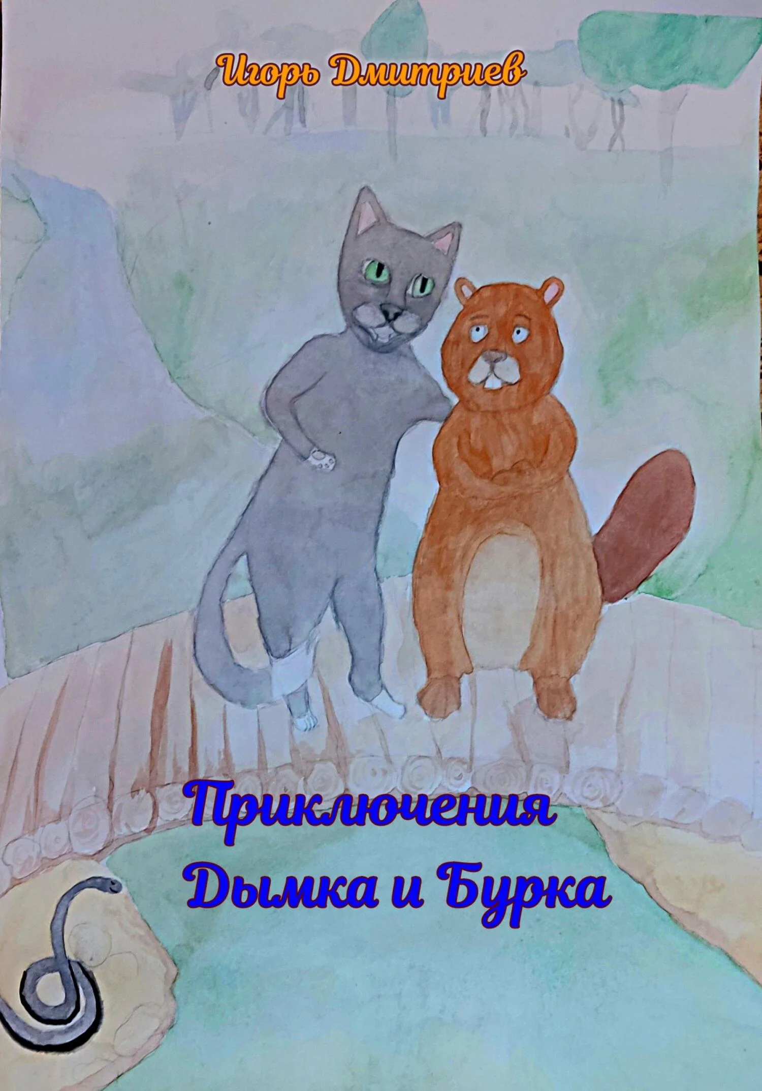 Обложка Приключения Дымка и Бурка