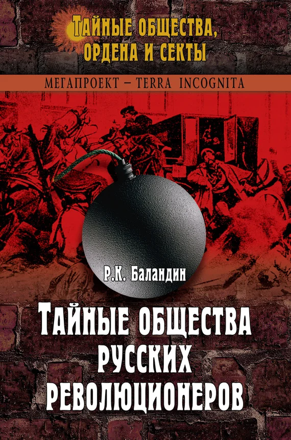 Обложка Тайные общества русских революционеров