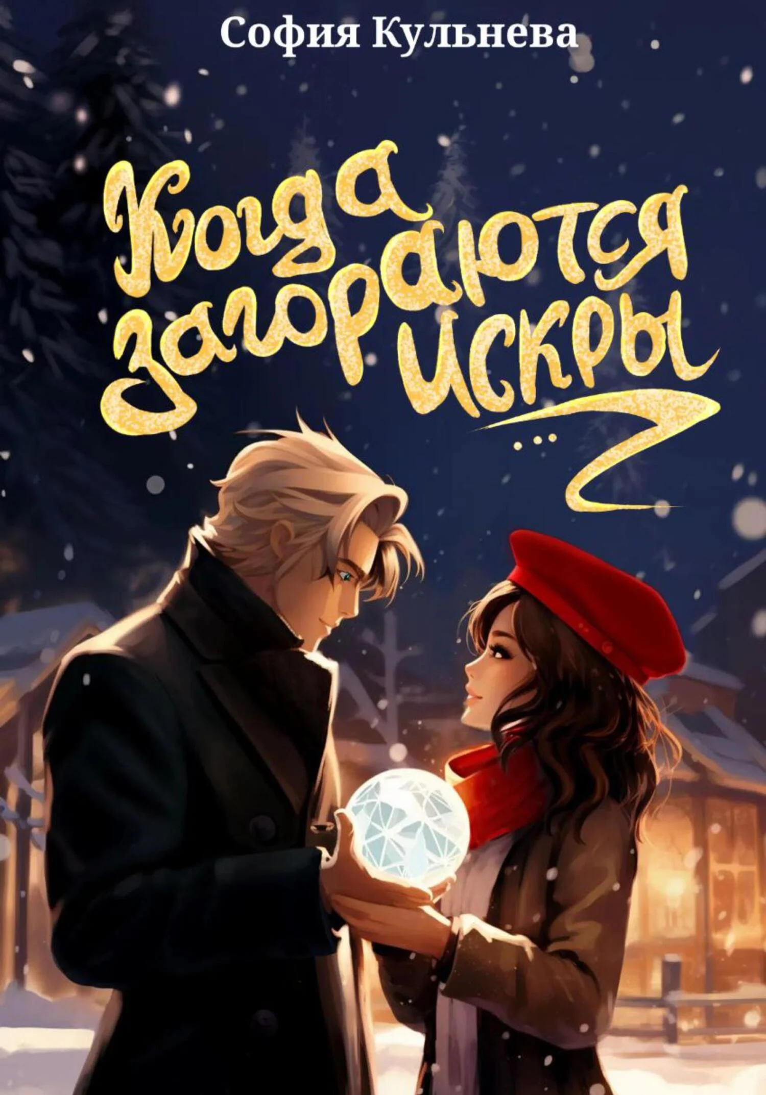 Обложка Когда загораются искры