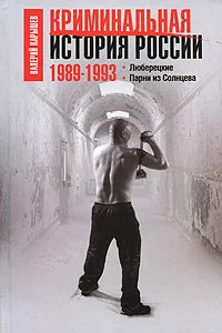 Обложка Криминальная история России. 1989-1993. Люберецкие. Парни из Солнцева