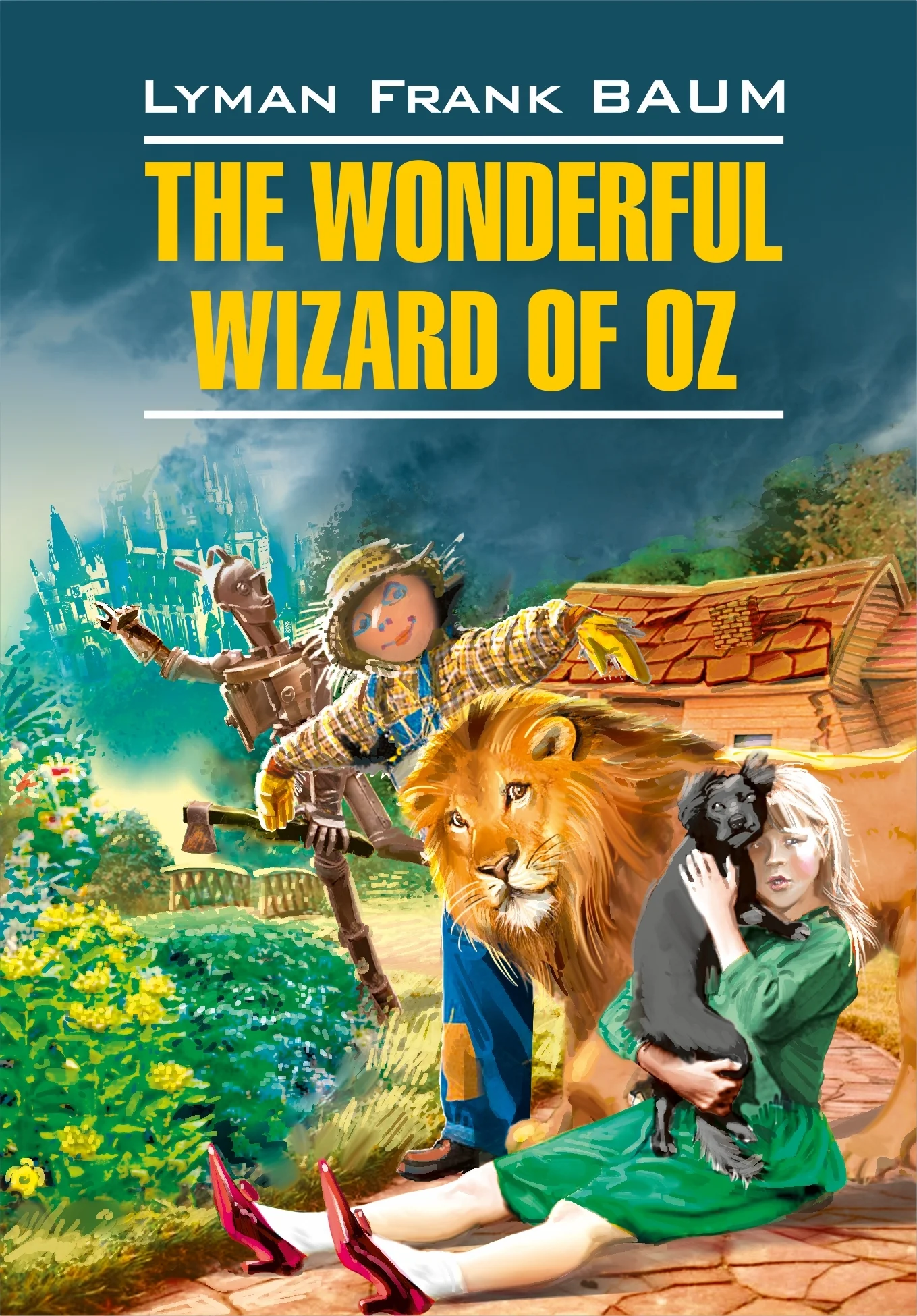 Обложка The Wonderful Wizard of Oz / Волшебник из страны Оз. Книга для чтения на английском языке