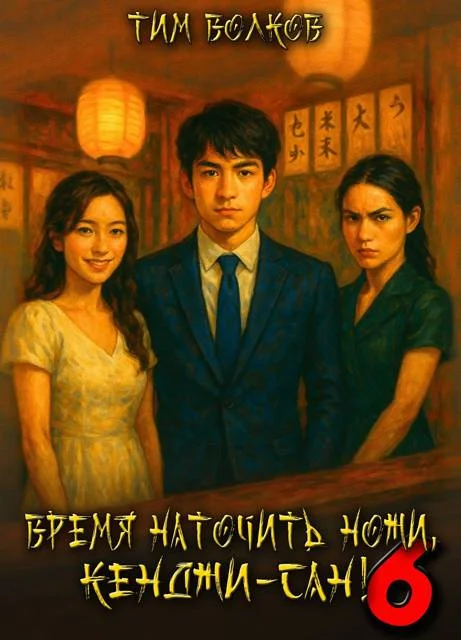 Обложка Время наточить ножи, Кенджи-сан! 6