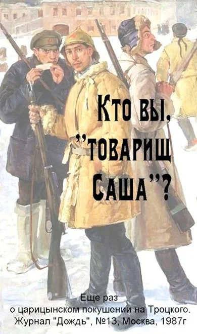 Обложка Кто вы, «товарищ Саша»?