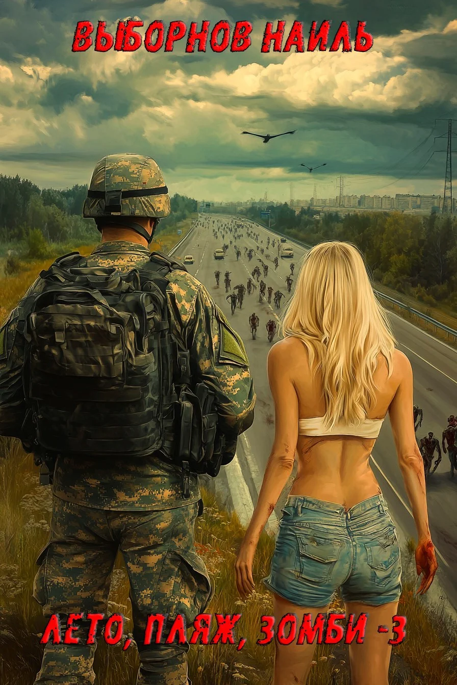 Обложка Лето, пляж, зомби 3