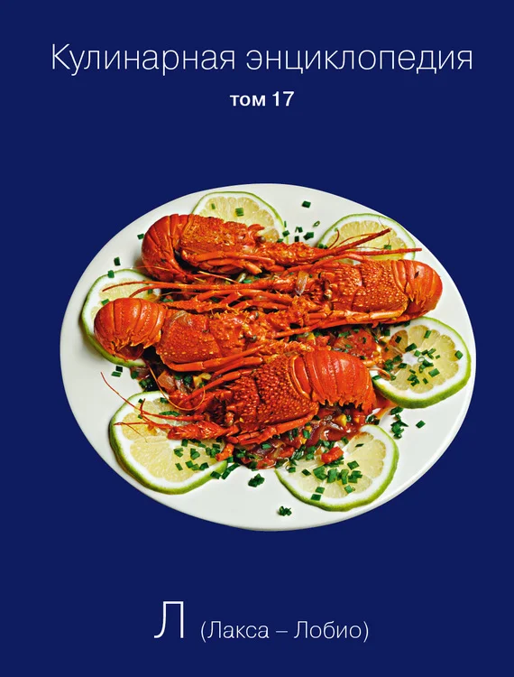 Обложка Кулинарная энциклопедия. Том 17. Л (Лакса – Лобио)