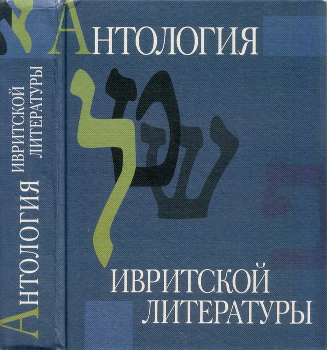 Обложка Антология ивритской литературы. Еврейская литература XIX-XX веков в русских переводах
