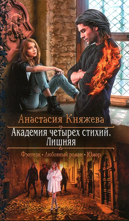 Обложка Академия четырех стихий. Лишняя