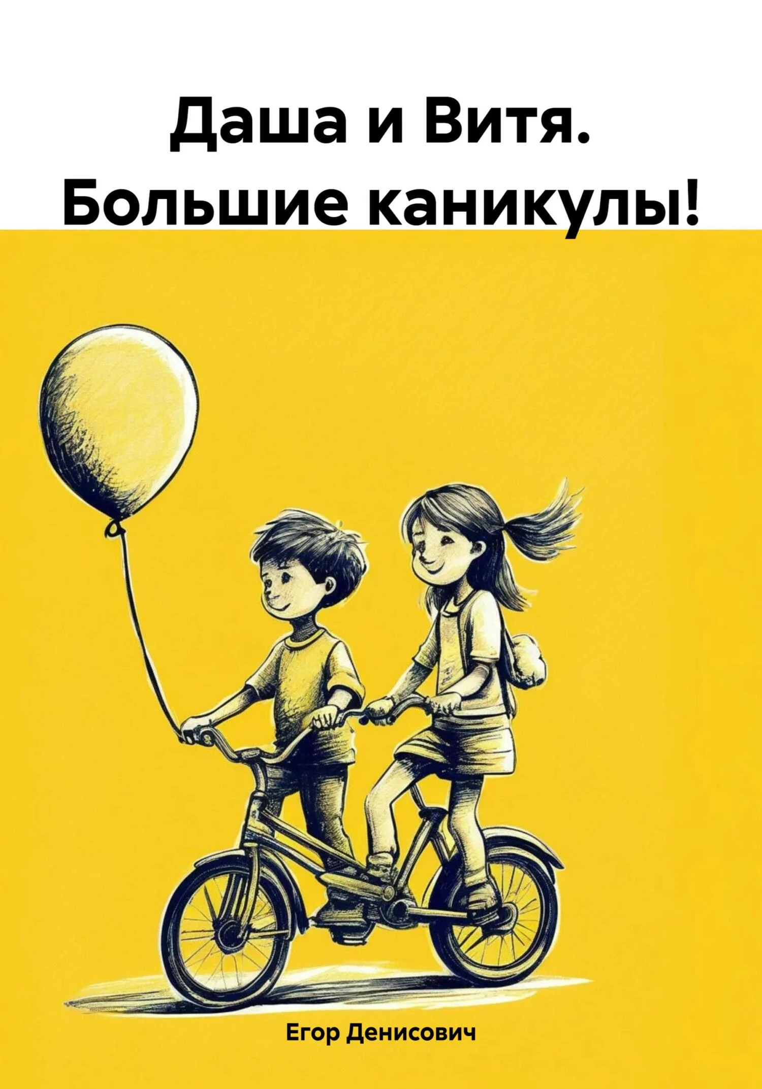 Обложка Даша и Витя. Большие каникулы!