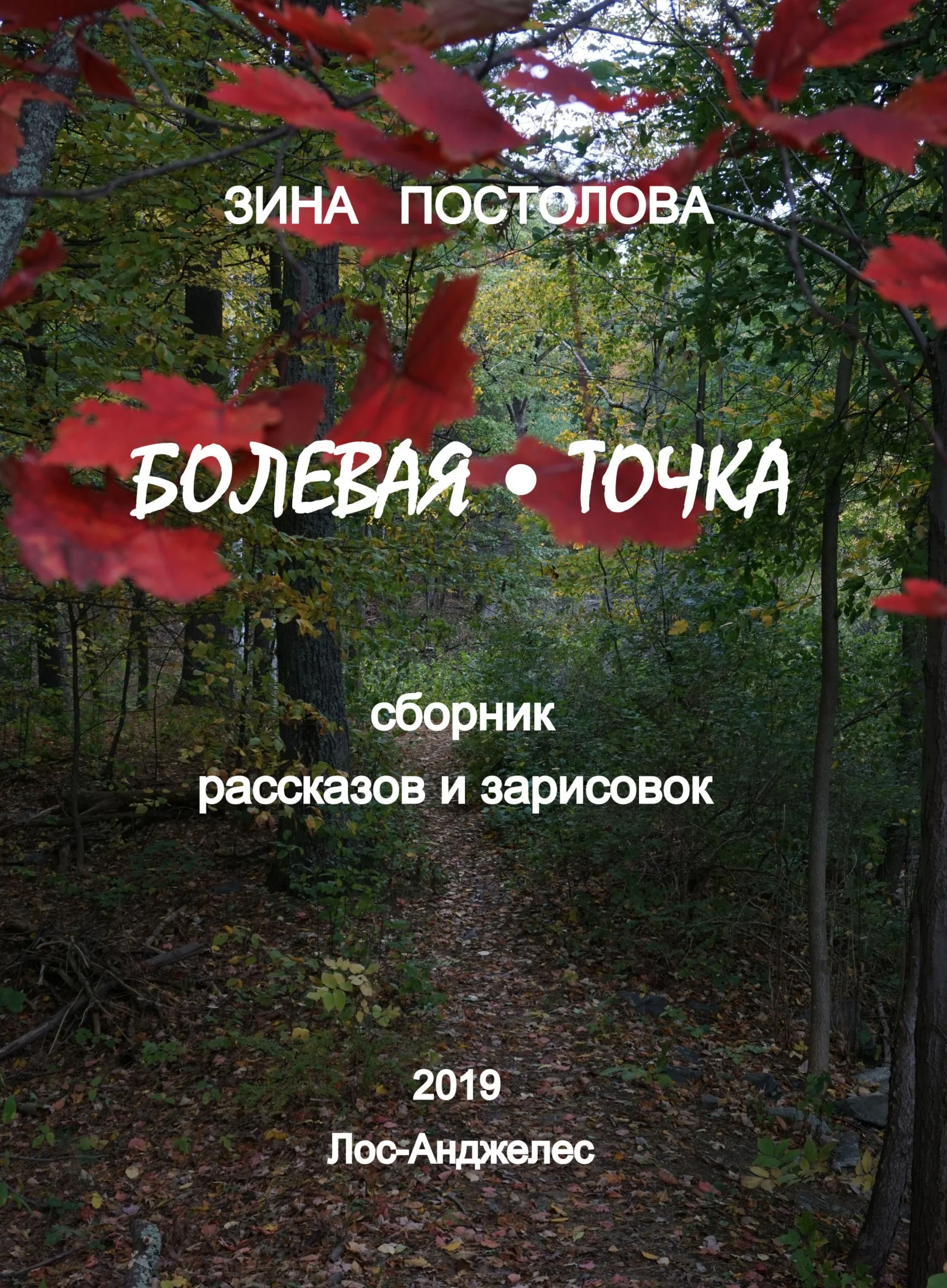 Обложка З. Постолова Рассказы