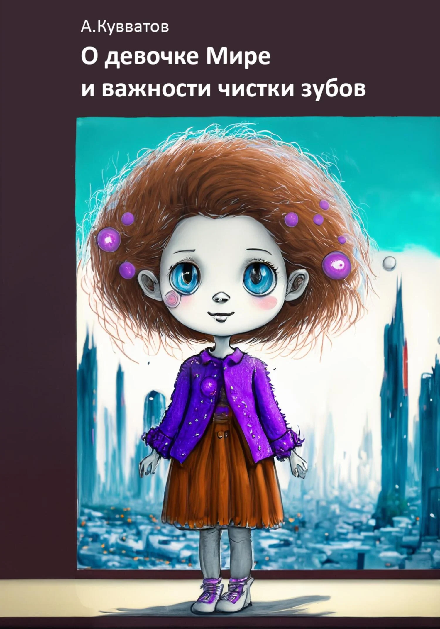 Обложка О девочке Мире и важности чистых зубов