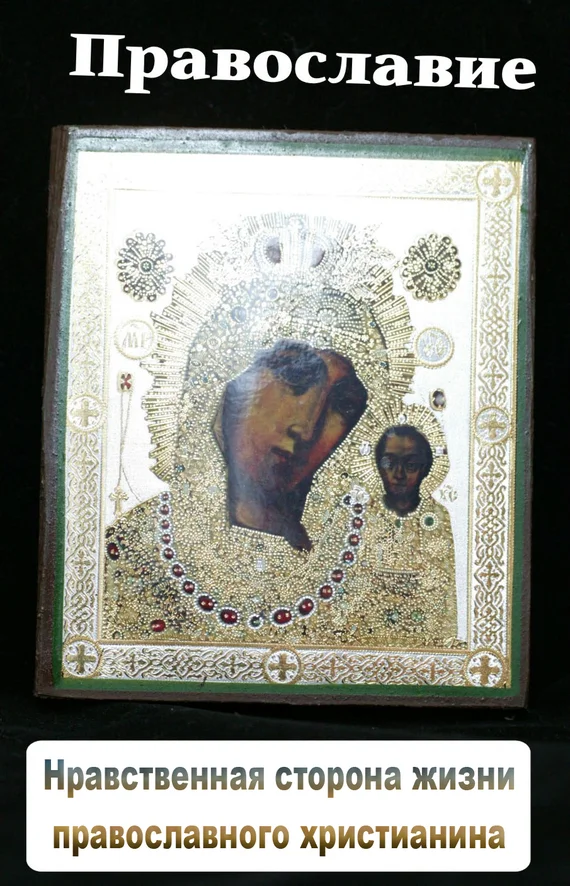 Обложка Нравственная сторона жизни православного христианина