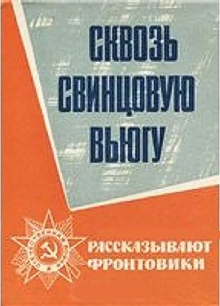 Обложка Сквозь свинцовую вьюгу