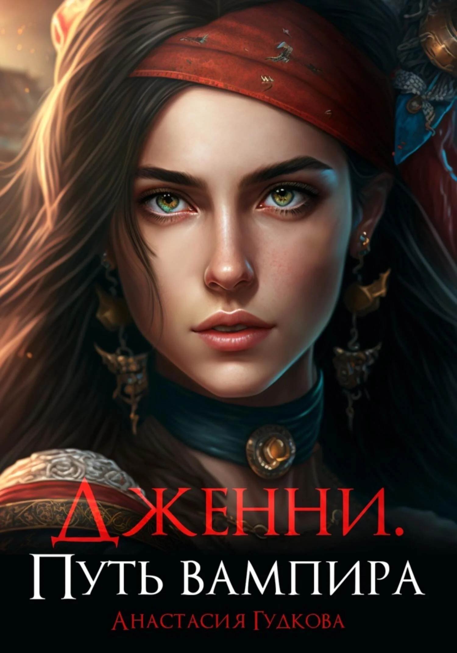 Обложка Дженни. Путь вампира