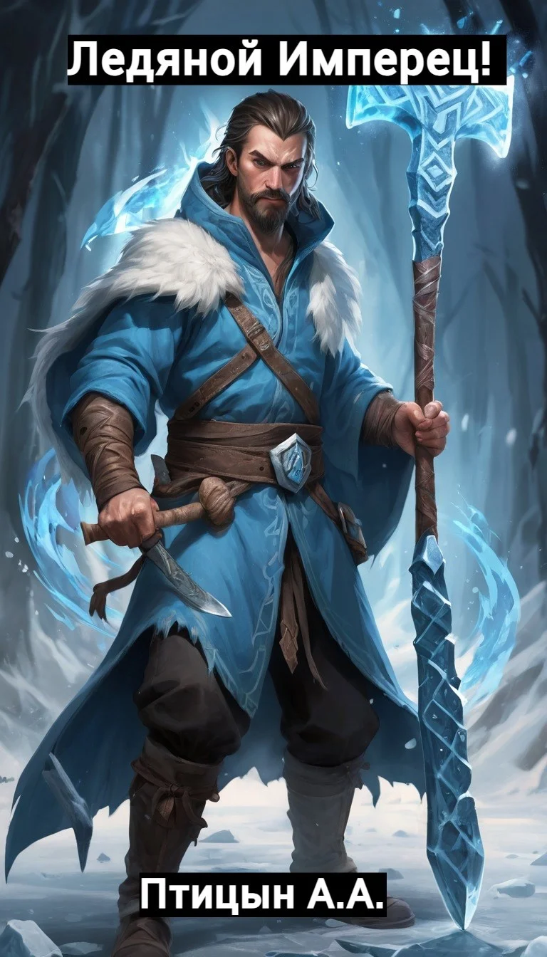 Обложка Ледяной Имперец!